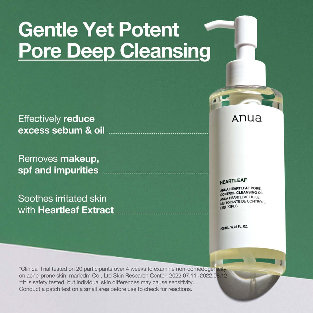 ANUA Heartleaf Pore Control Cleansing Oil (200ml)