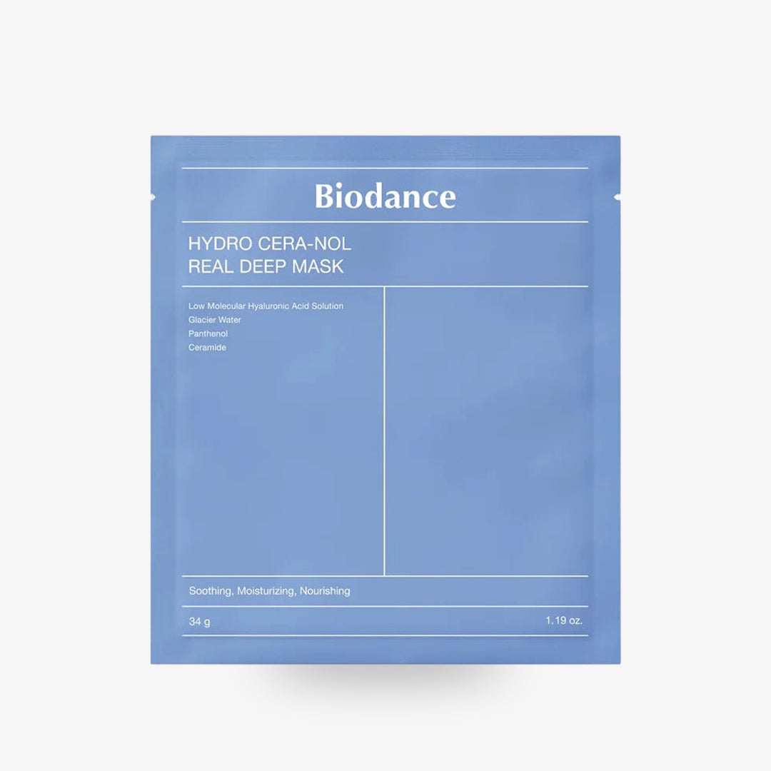 BIODANCE Hydro Cera-nol Real Deep Mask - Blue (1PC/4PCs)