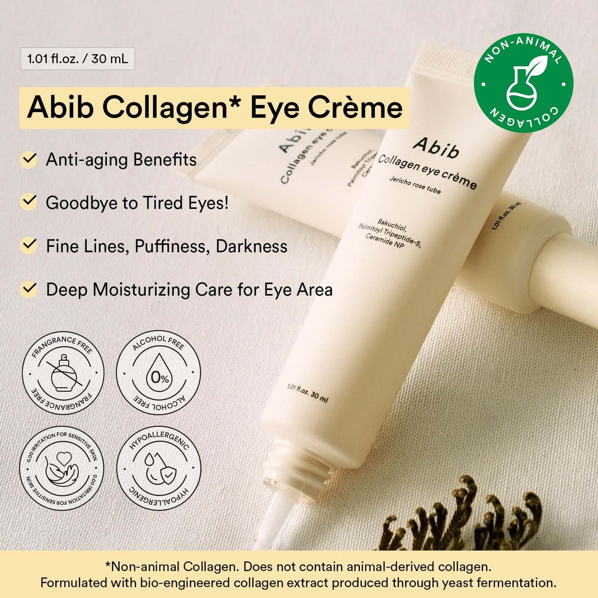 ABIB Collagen Eye Crème Jericho Rose Tube (30ml)