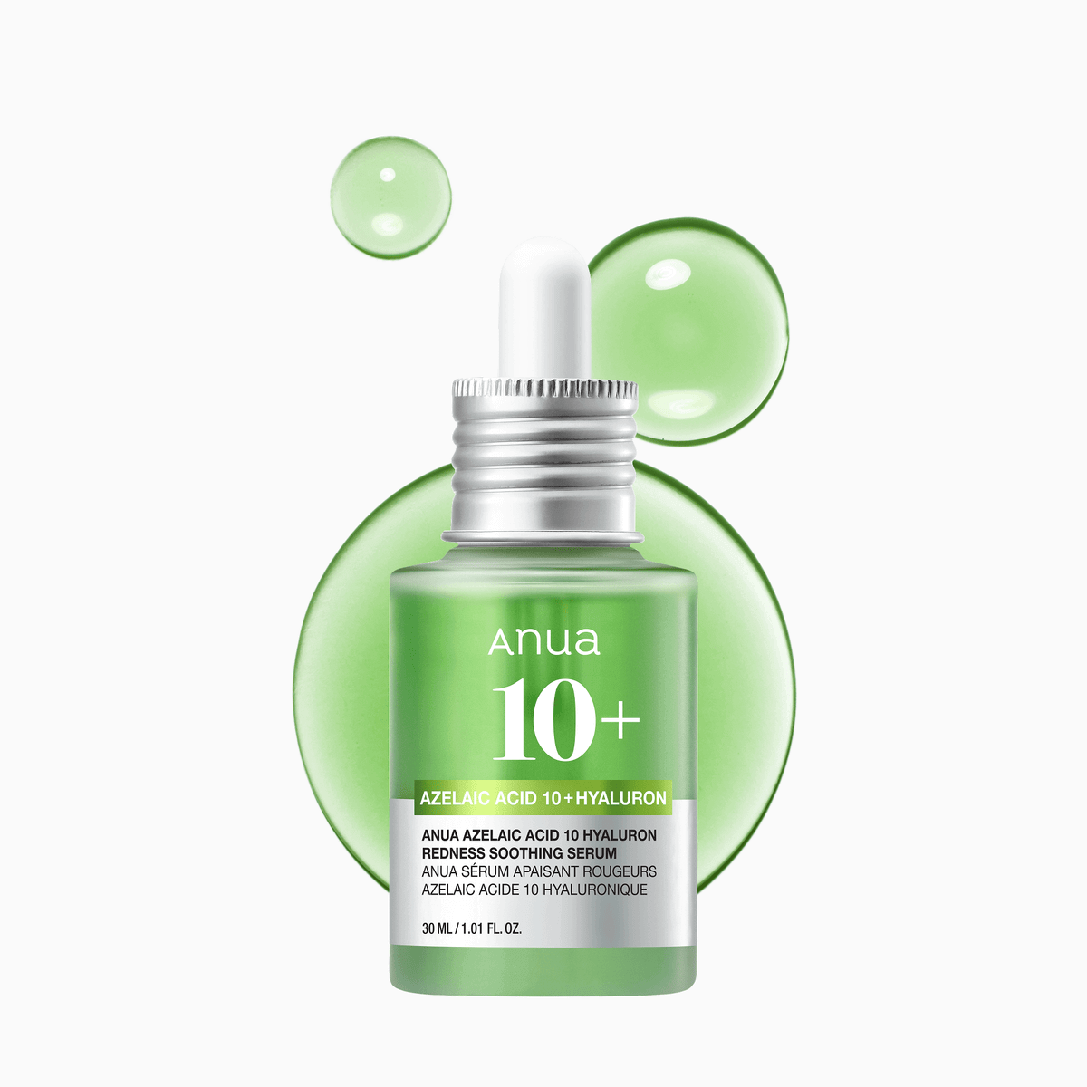 ANUA Azelaic Acid 10 Hyaluron Redness Soothing Serum (30ml)