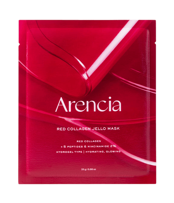 ARENCIA Red Collagen Jello Mask (1PC/4PCs)