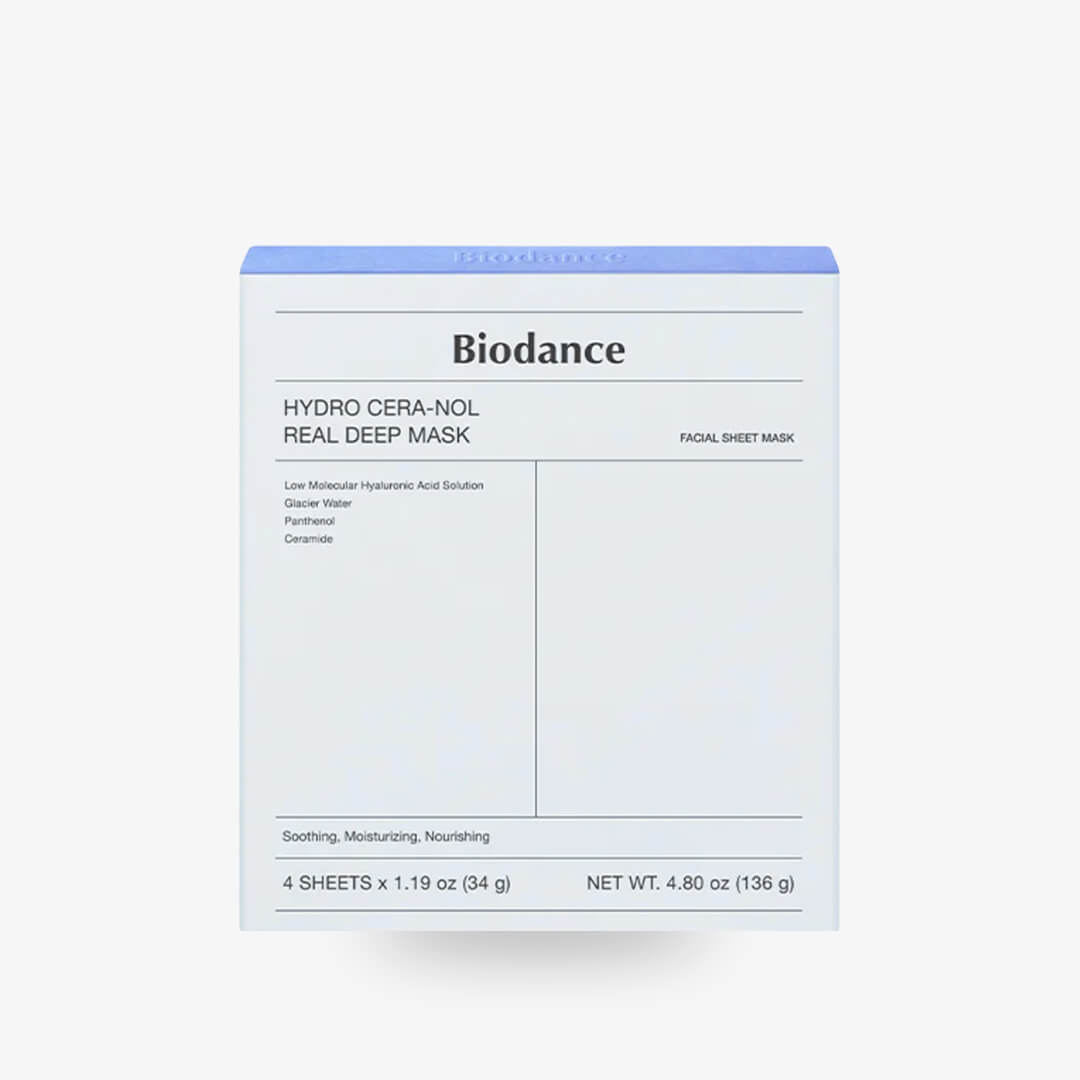 BIODANCE Hydro Cera-nol Real Deep Mask - Blue (1PC/4PCs)