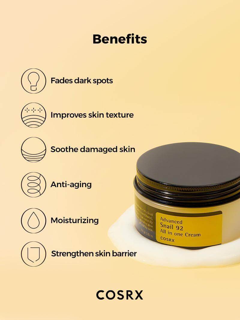 COSRX Advanced Snail 92 All In One Cream (100g)