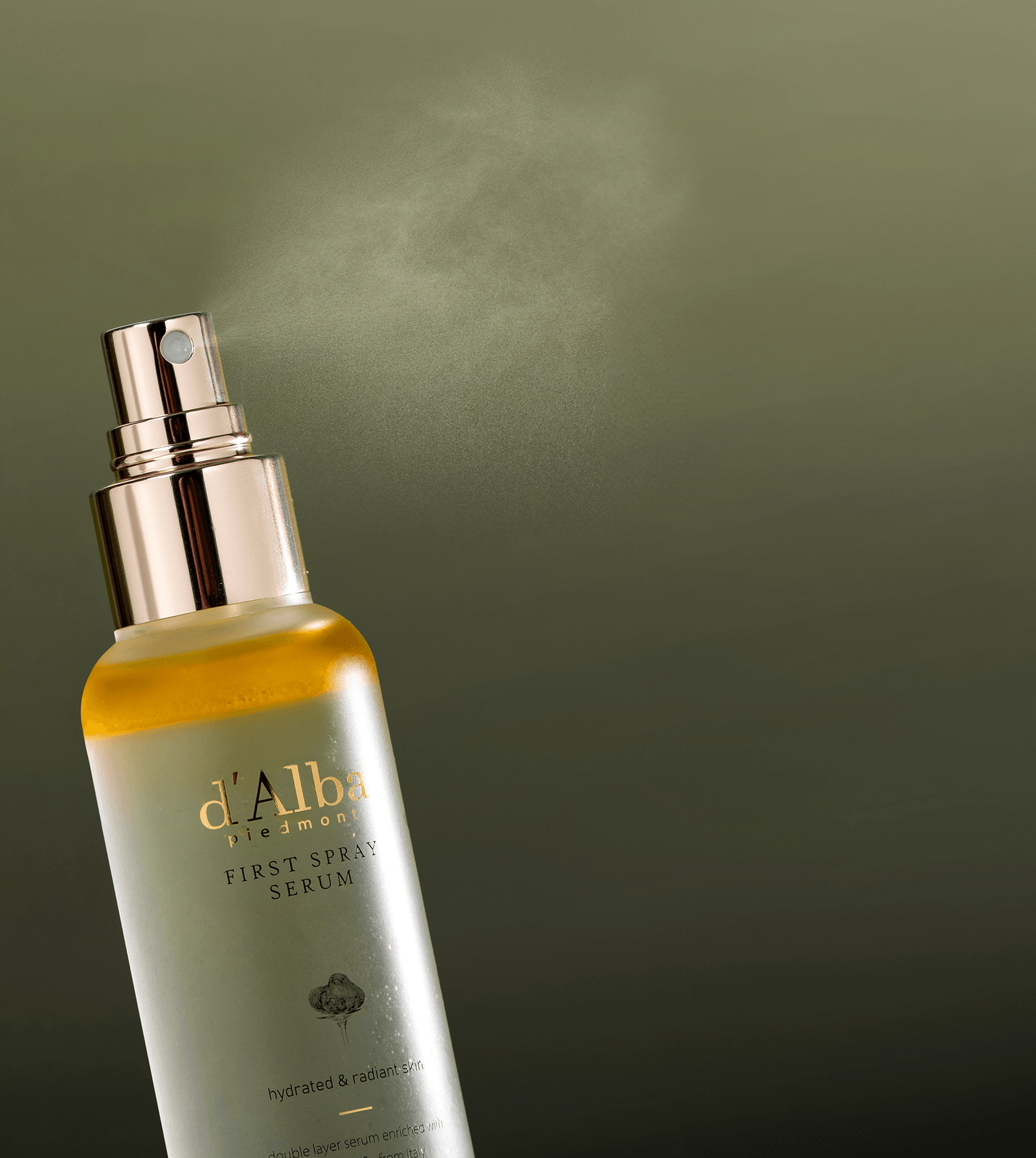 D'ALBA White truffle First Spray Serum - Vegan (100ml)