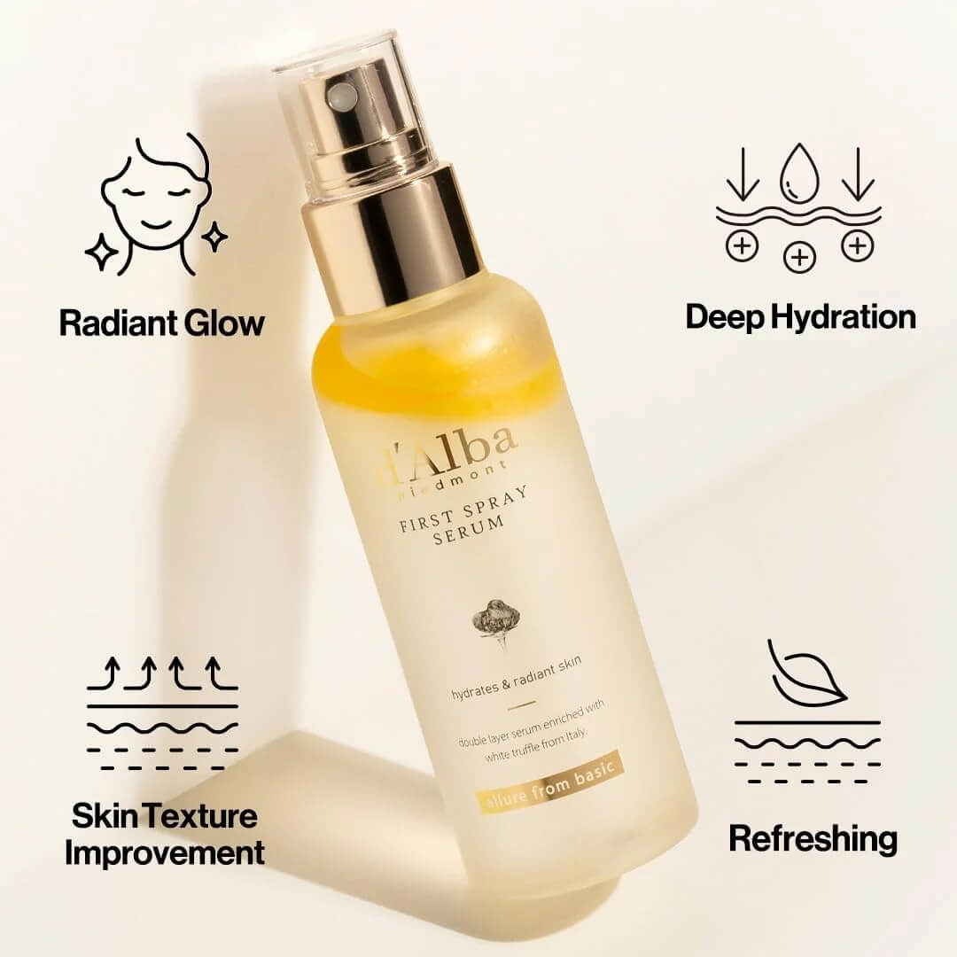 D'ALBA White truffle First Spray Serum - Vegan (100ml)