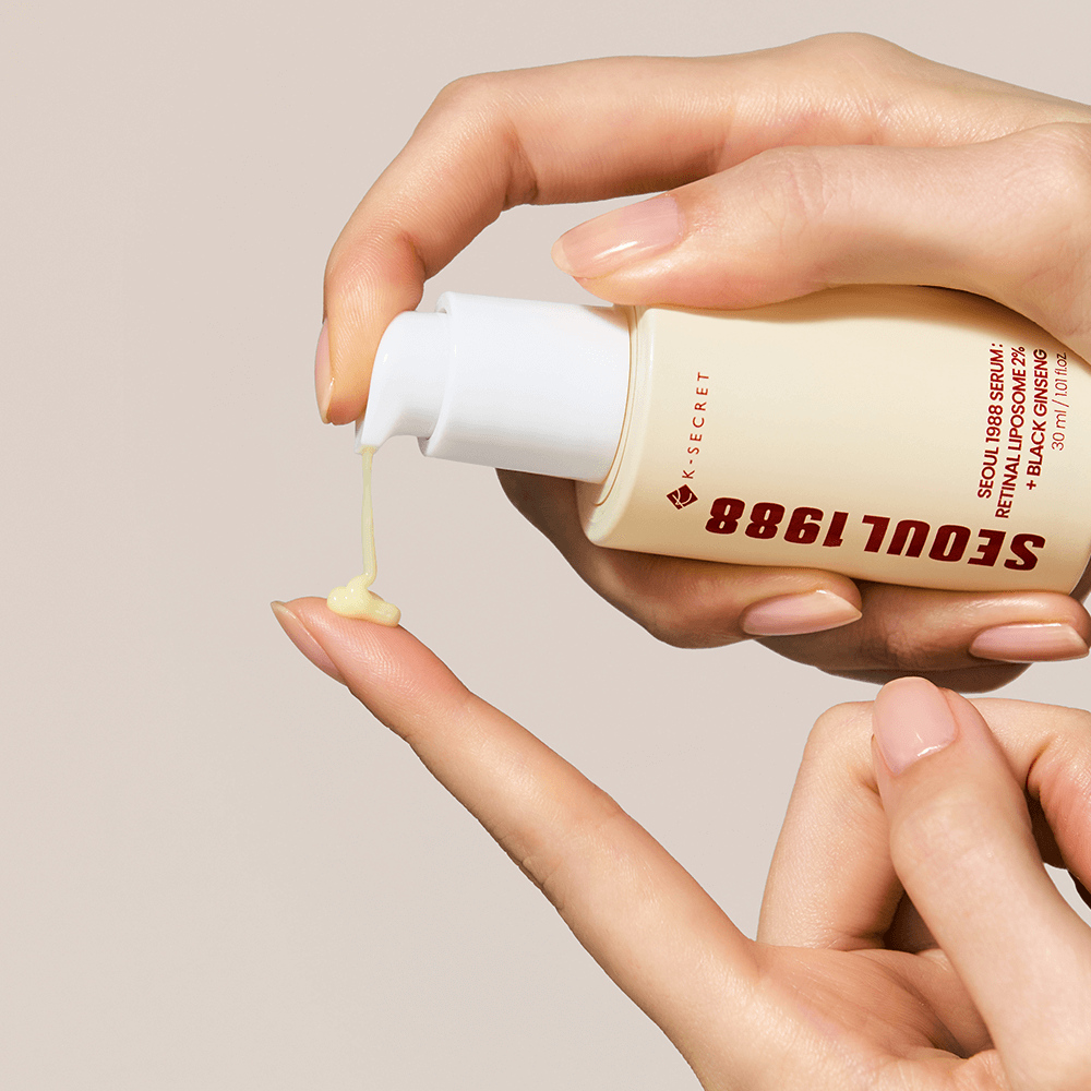 KSECRET SEOUL1988 Serum: Retinal Liposome 2% + Black Ginseng (30ml)