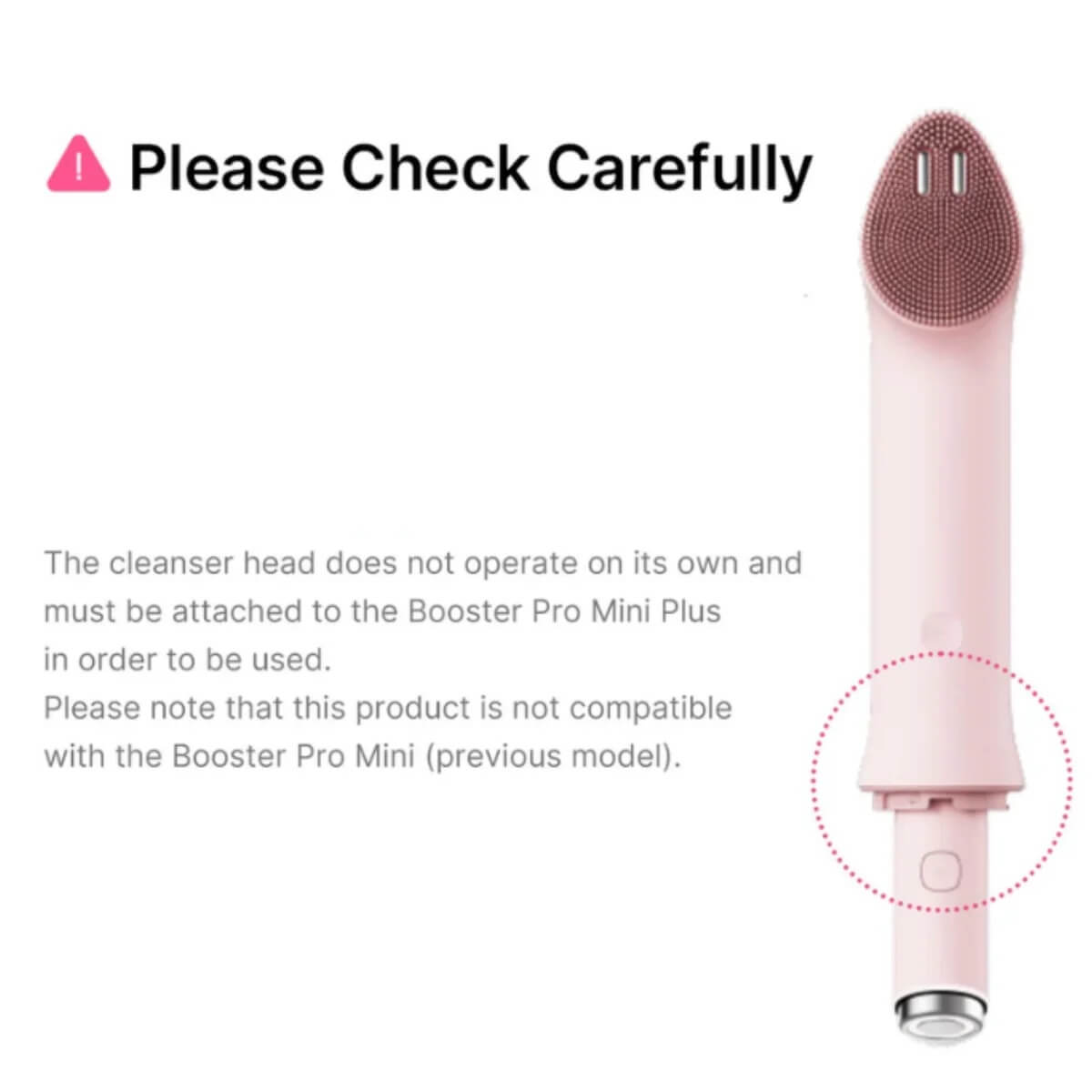 MEDICUBE Age-R Booster Cleanser Head (Pink)