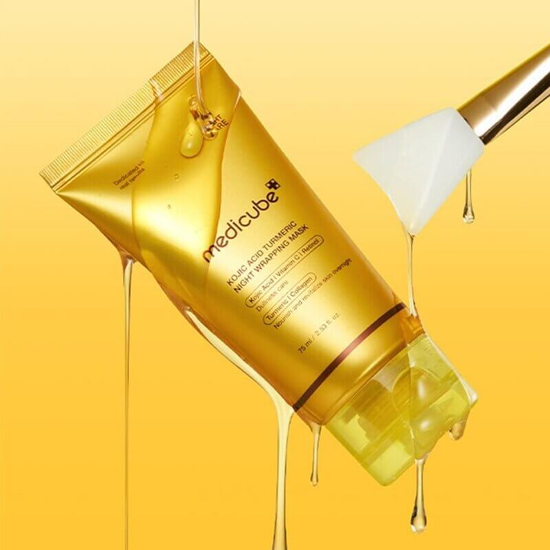 MEDICUBE Kojic Acid Turmeric Night Wrapping Mask (75ml)