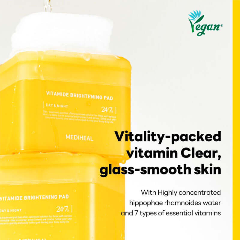 MEDIHEAL Vitamide Brightening Pad 180ml/100pads