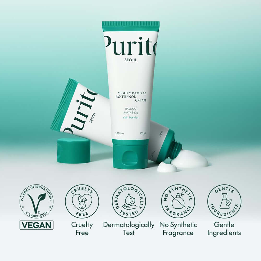 PURITO SEOUL Mighty Bamboo Panthenol Cream (100ml)